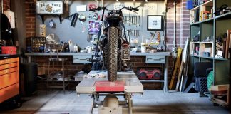 Motorcycle Garage: Build Your Own Man Cave