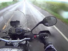 How to Ride Safely When It Is Raining or Icy